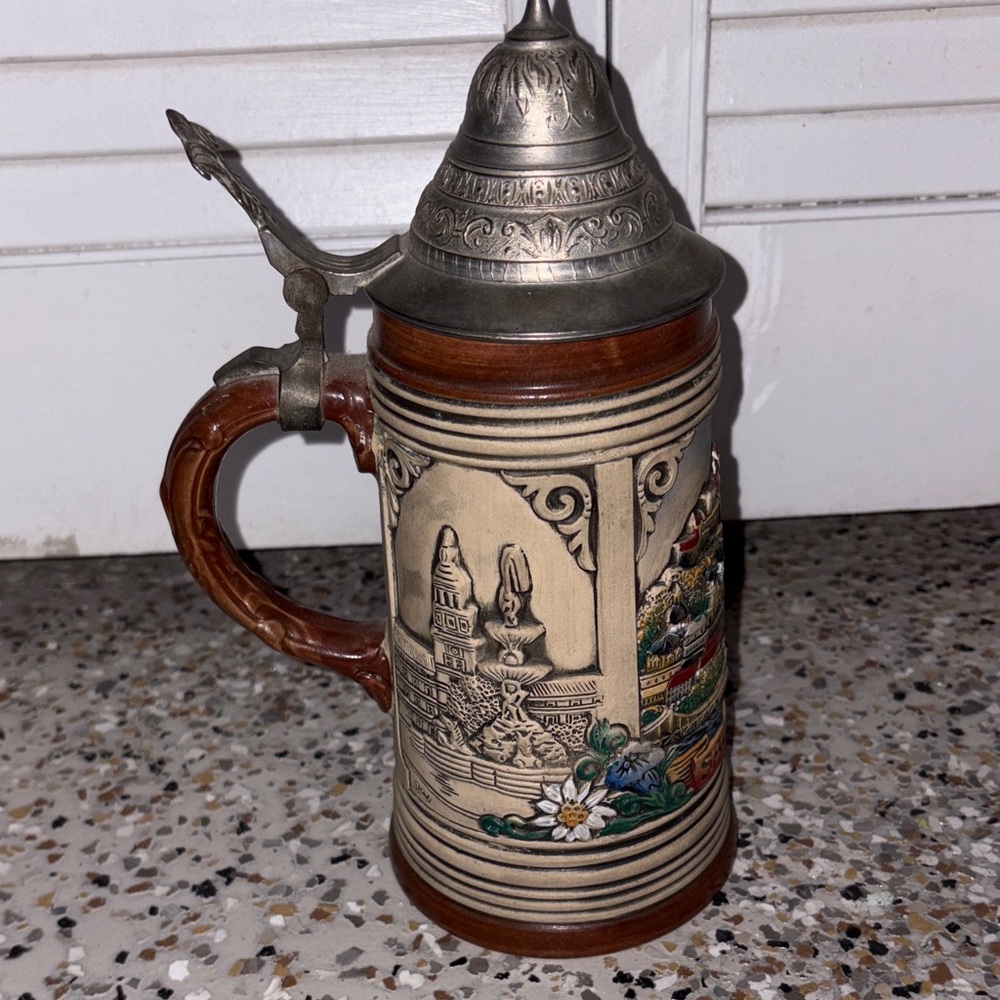 Vintage Gerzit Salzburg German stein